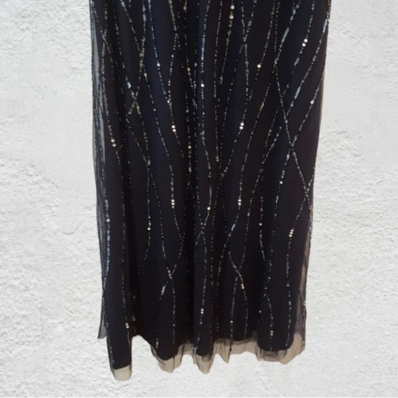 BHLDN Adrianna Papell Midnight Brooklyn Elegant Formal Dress Size 0 - Picture 9 of 13